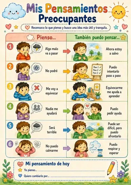 Mis Pensamientos Preocupantes
