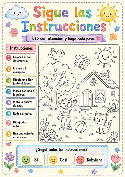 Sigue las Instrucciones