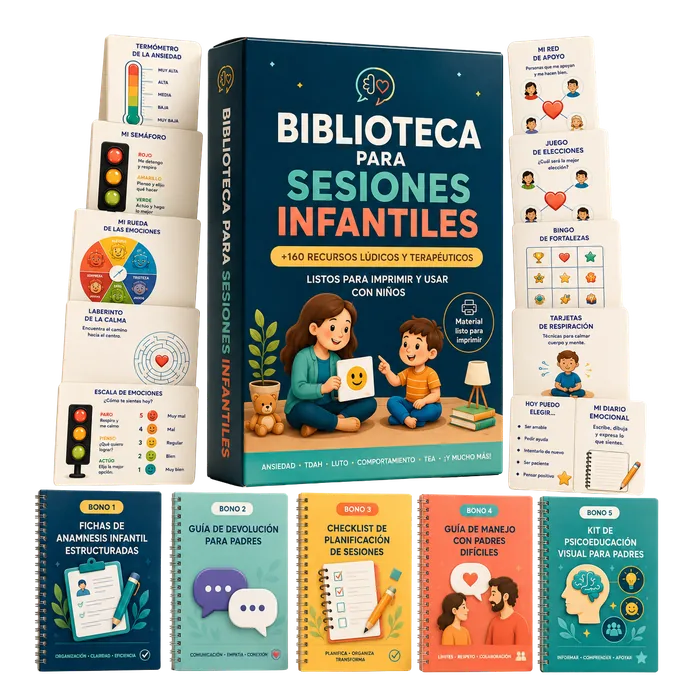 Biblioteca completa con +160 recursos y 5 bonos